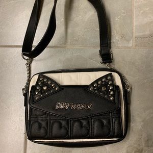 Betsey Johnson Kitsch Cat Ear Crossbody